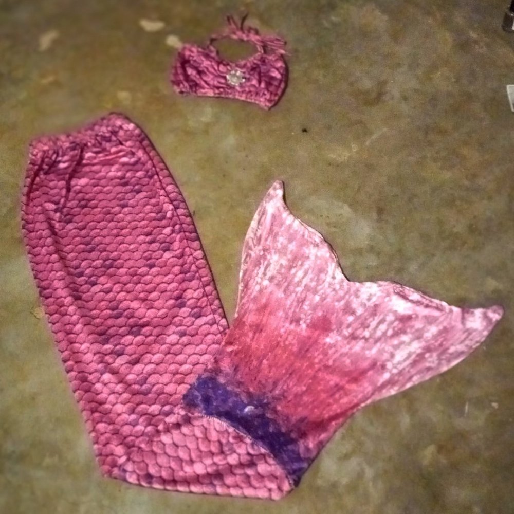 Mermaid costume/ bathing suit